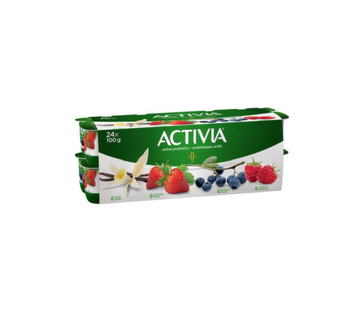 Danone Activia Yogourt 2.9%, 24 x 100 g