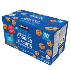 Kirkland Chocolate Chip Cookies, 30 x 28 g