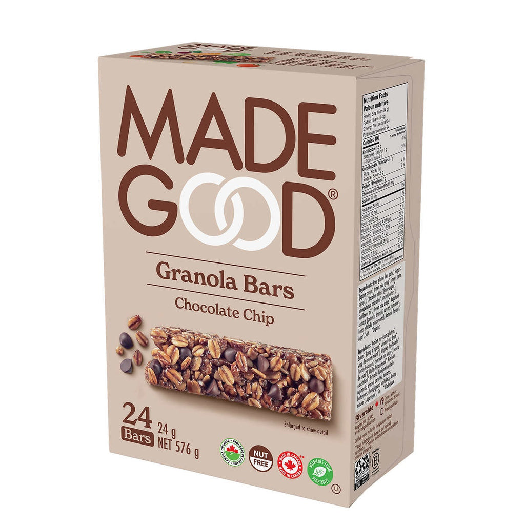 Made Good Organic Granola Bars, 24 x 24 g