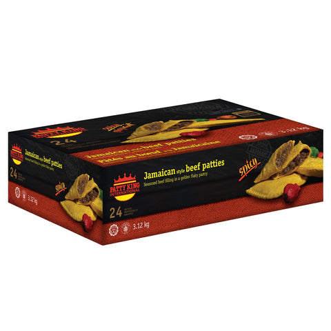 Patty King Frozen Jamaican Style Spicy Beef Patties, 3.1 kg