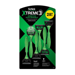 Schick Xtreme 3 Men's Razor, 28 razors