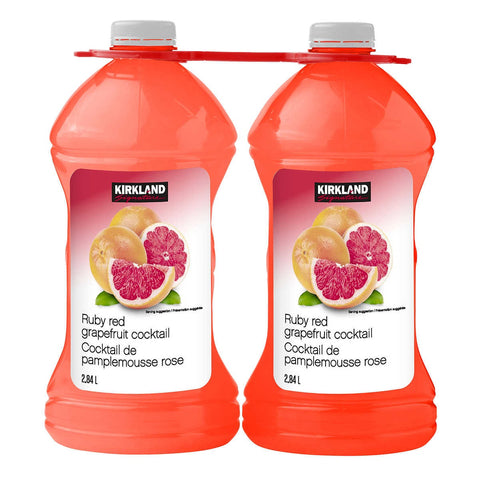 Kirkland Ruby red Grapefruit, 2 x 2.8 L