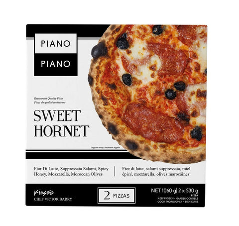 Piano Piano sweet hornet pizza, 2 x 530 g