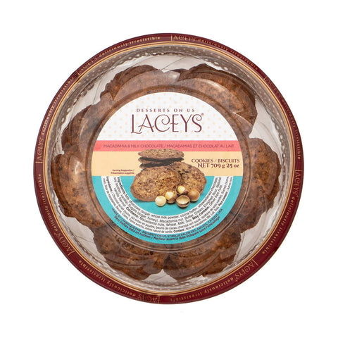 Lacey's Milk chocolate Macadamia cookies, 850 g