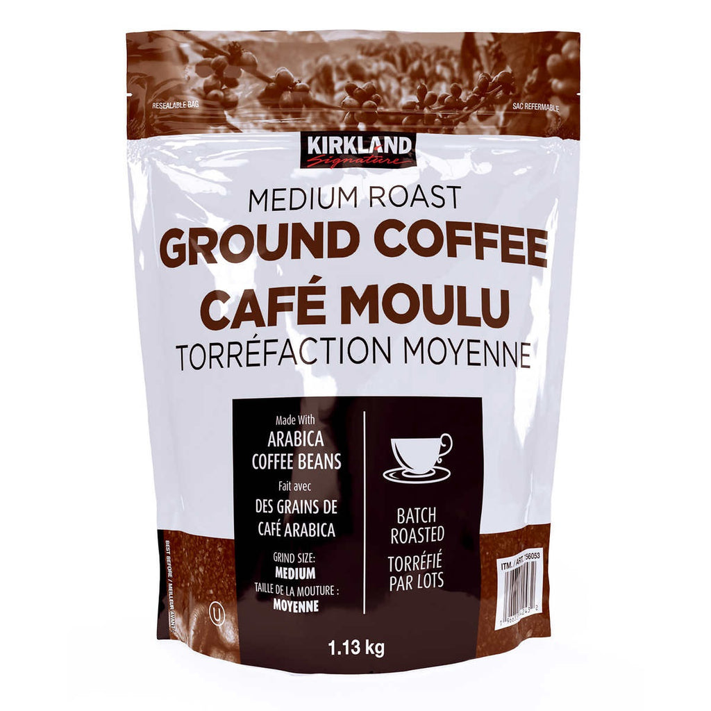 Kirkland Medium Roast Coffee, 1.1 kg