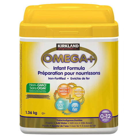 Kirkland Non GMO Omega+ Infant Formula, 1.4 kg