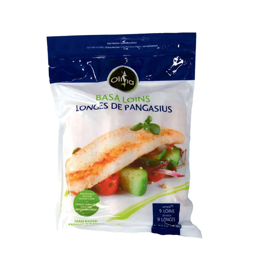 Olivia Frozen Basa Loins, 1.4 kg