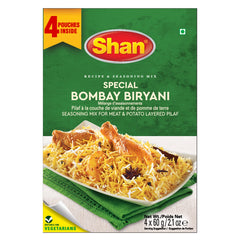 Shan Bombay Biryani, 4 x 60 g