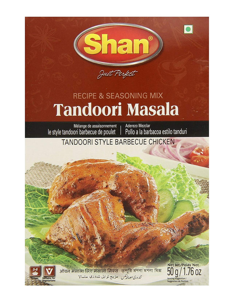 Shan Tandoori Masala, 4 x 50 g