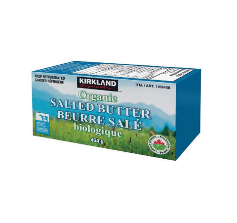 Kirkland Signature Organic Salted Butter, 454 g