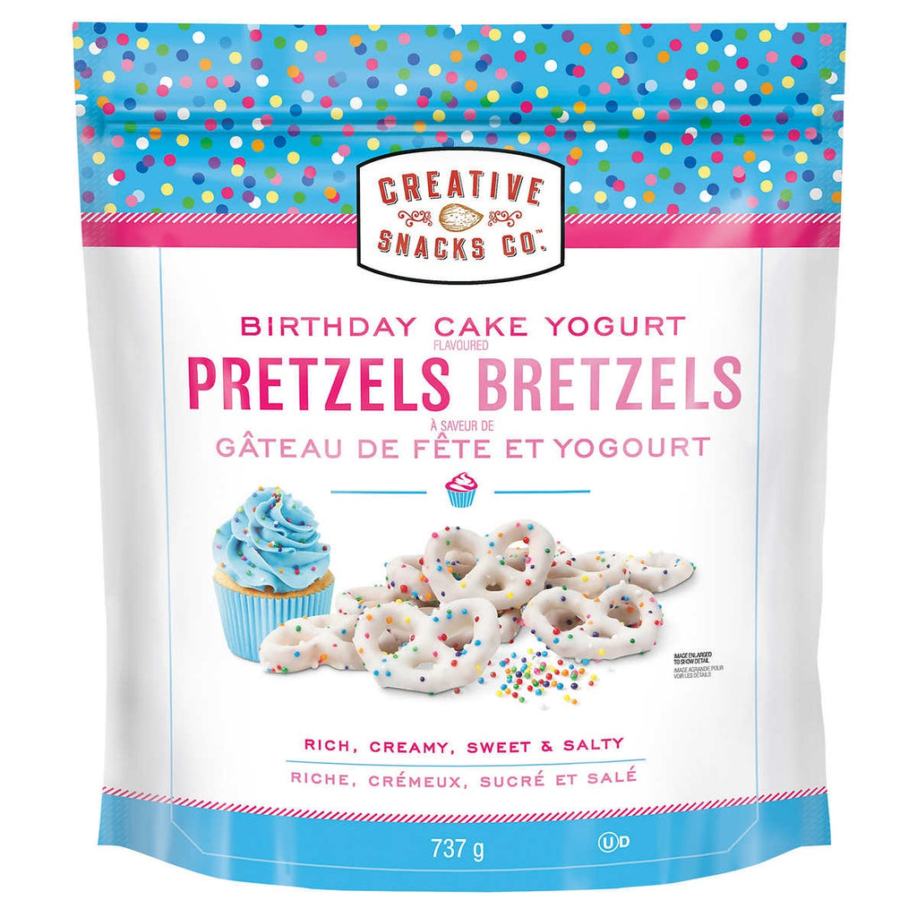 Creative Snacks Birthday cake pretzels, 737 g