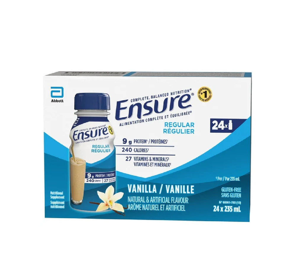 Ensure Regular Vanilla shake , 24 x 235 mL