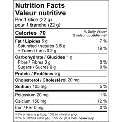 Saputo Sliced Provolone Cheese, 750 g