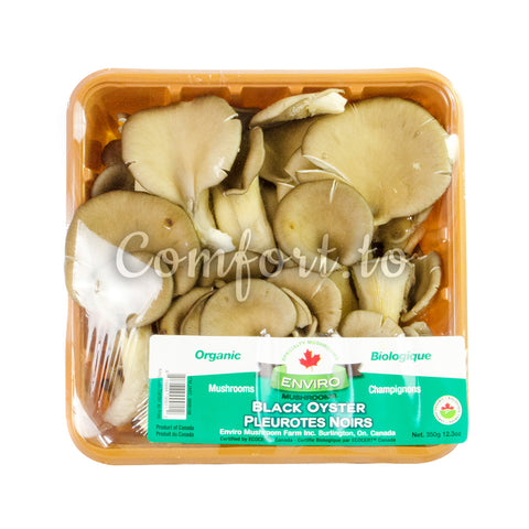 Organic Black Oyster Mushrooms, 350 g