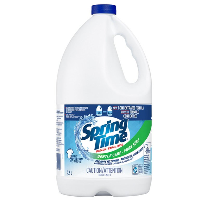 Springtime Bleach Genlte Care, 3 x 3.6 L