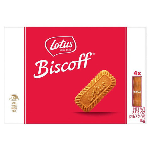 Lotus Biscoff Cookies, 4 x 250 g