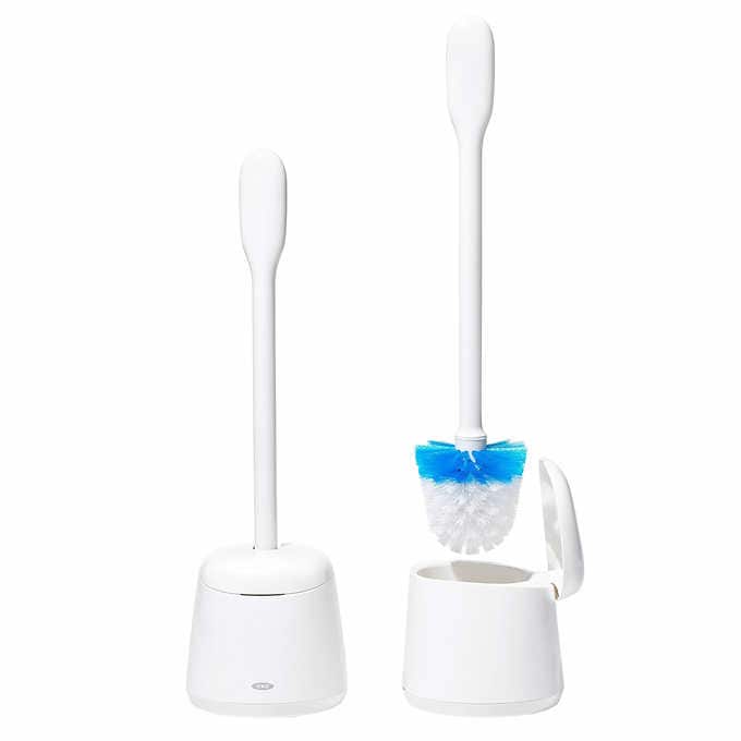 OXO Toilet Brush & Canister Set, 2 units