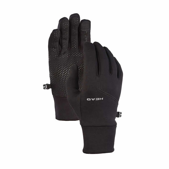 HEAD Women's Ultrafit Touchscreen Running Gloves L, 1 pair