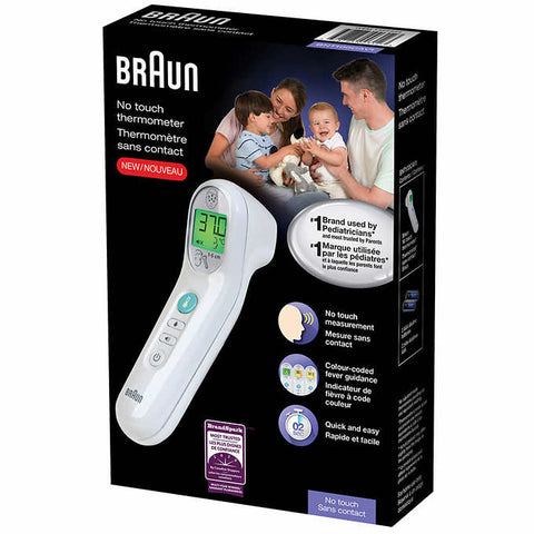 Braun No Touch Infrared Thermometer, 1 unit