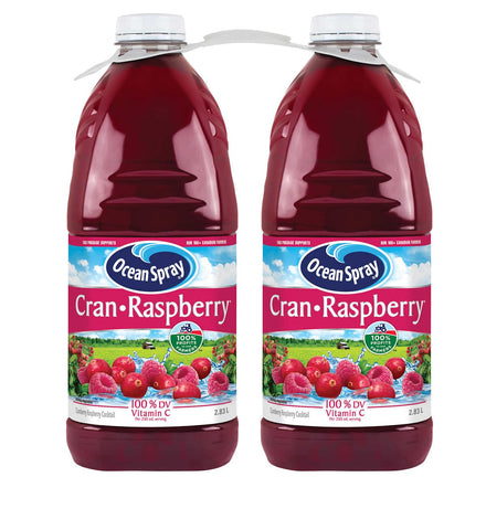 Ocean Spray Cran-Raspberry Cocktai, 2 x 2.8 L