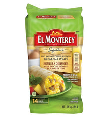 El Monterey Frozen Breakfast Wraps, 128 g