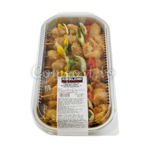 Kirkland Seasoned Chicken & Vegetables Kebabs, 1.4 kg