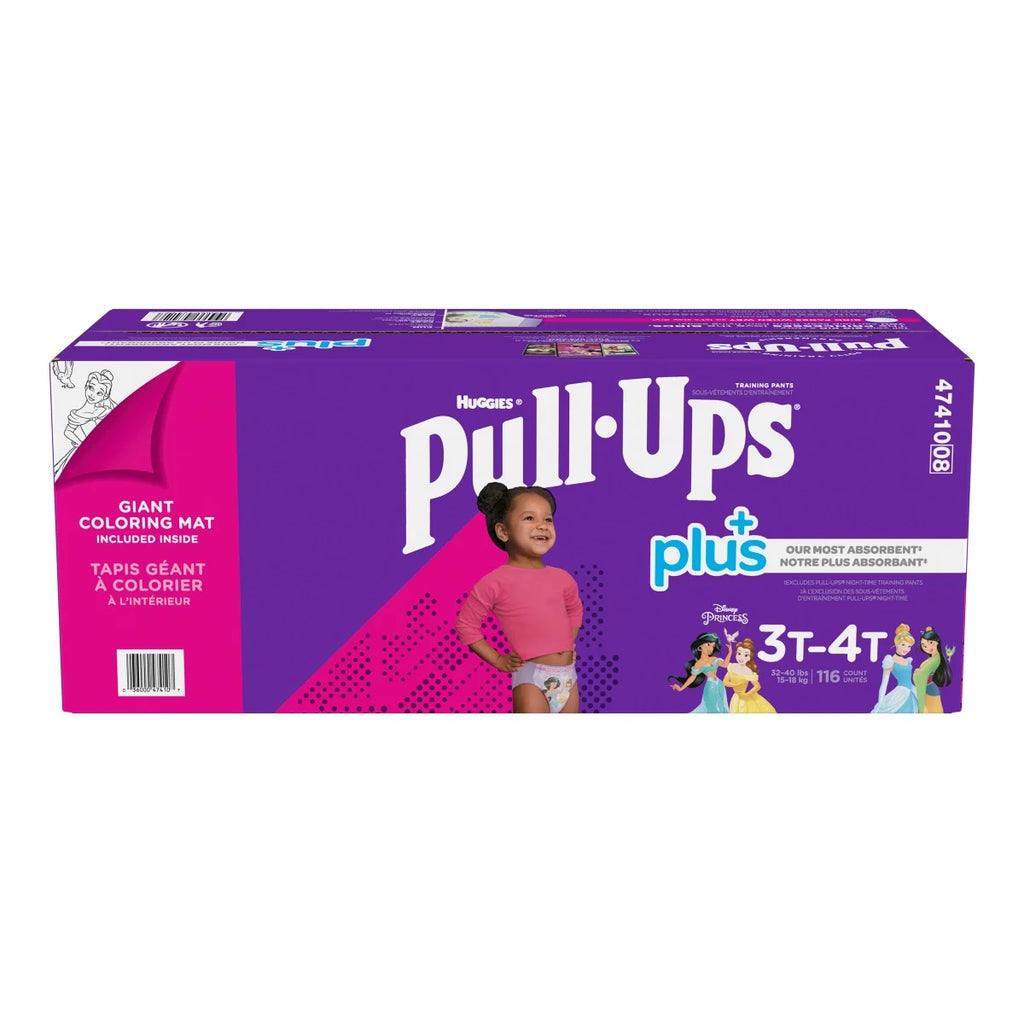 Huggies Pull-ups Plus Training Pants  3T - 4T Girl, 116 units