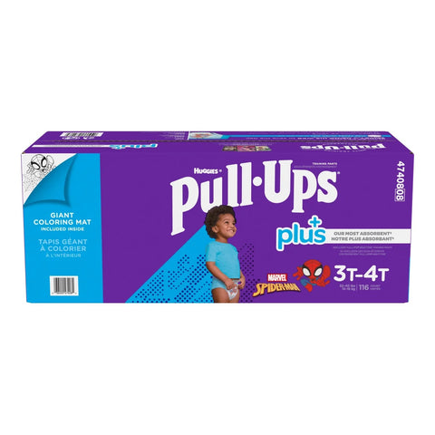 Huggies Pull-ups Plus Training Pants  3T - 4T Boy, 116 units