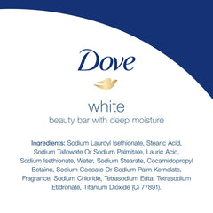 Dove White Bar Soap, 16 x 113 g