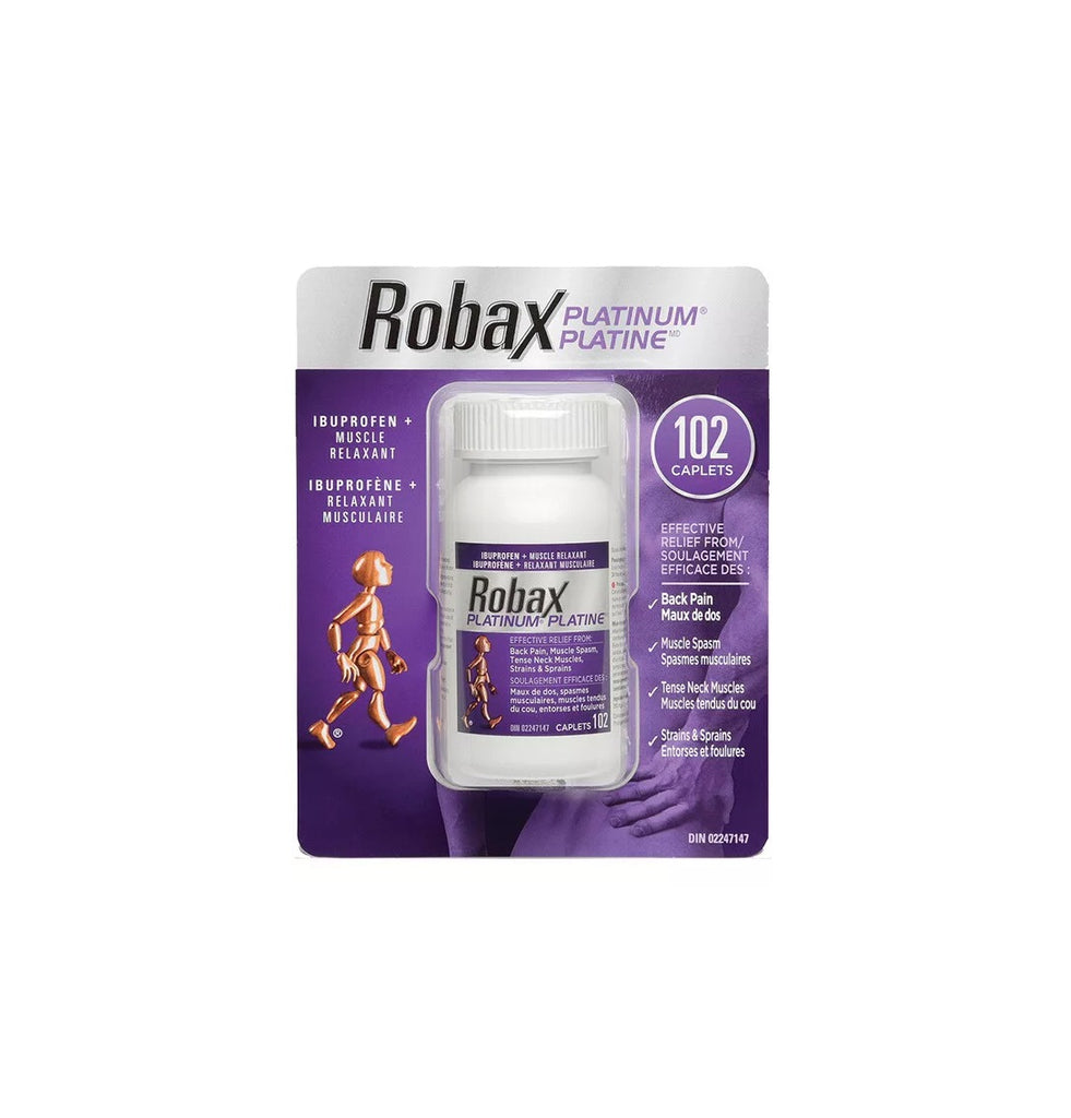 Robax Platinum Value Size, 102 caplets