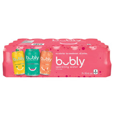 Bubly Variety Pack pink, 24 x 355 ml