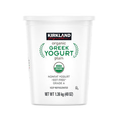 Kirkland Signature Organic Greek Yougurt, 1.4 kg