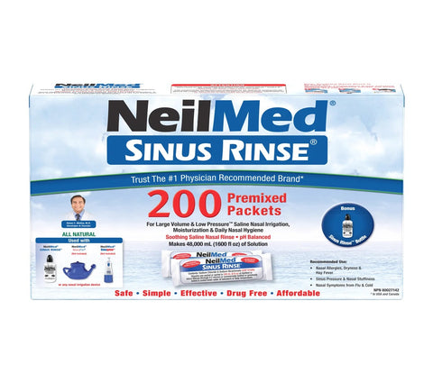 NeilMed Sinus Rinse , 200 packets