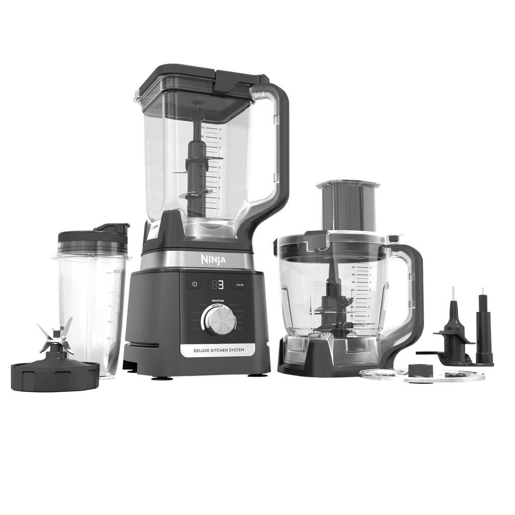 Ninja Deluxe Kitchen System with 2.6 L (88-oz.) Pitcher, 9-Cup Processor and Auto-iQ, 1 unit