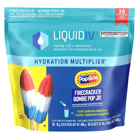 Liquid I.V Firecreacker Electrolyte drink mix, 30 units