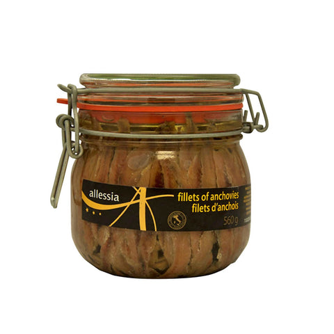 Allessia Anchovy fillets, 560 g