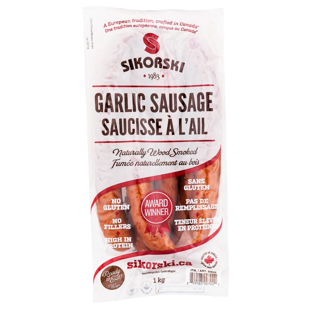 Sikorski Garlic Sausage , 1 kg