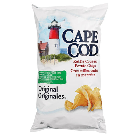 CapeCod Original Kettle Cooked Potato Chips, 680 g