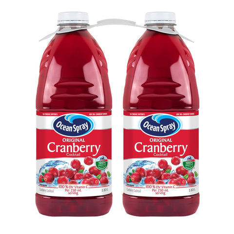 Ocean Spray Cranberry Cocktail, 2 x 2.8 L