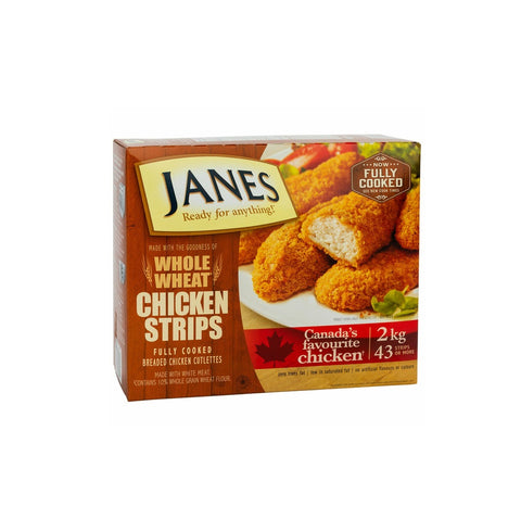 Janes Frozen Chicken Strips, 2 kg