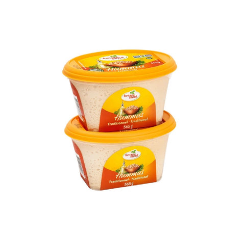 Fontaine Sante Traditional Hummus, 2 x 0.6 kg