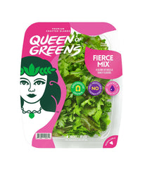 Queenn of Greens fierce mix(green leaf, red leaf, crisp leaf, arugula) 454 g