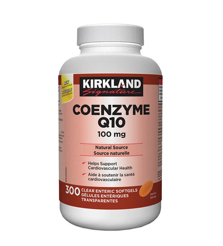 Kirkland Signature Coenzyme Q10 100 mg, 300 softgelts