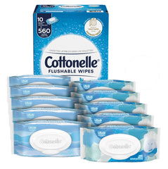 $5 OFF - Kleenex Cottonelle Cleansing Cloths, 560 clothes