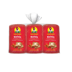 Sun–Maid Raisin Bread Cinnamon Swirl, 3 x 450 g