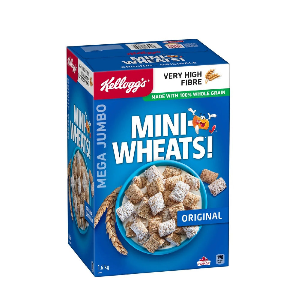 Kellogg's Mini Wheats Original, 1.6 kg