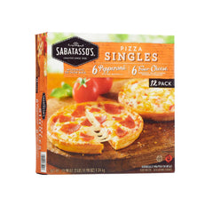 $4 OFF - Sabatasso's Pizzeria Pizza Singles, 1.2 kg