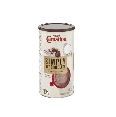 Nestle Carnation Hot Chocolate Simply Five Ingredients, 1.9 kg