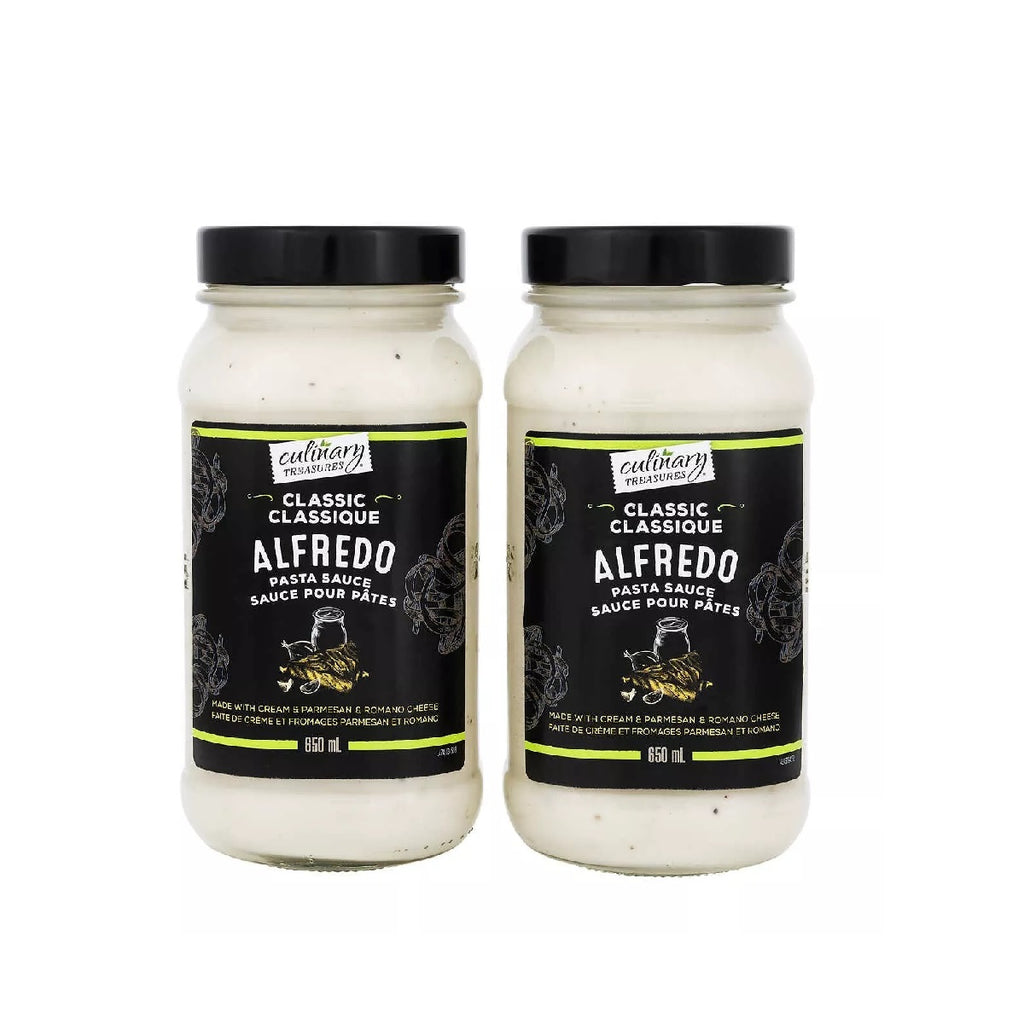 Culinary Treasures Alfredo pasta sauce, 2 x 650 ml
