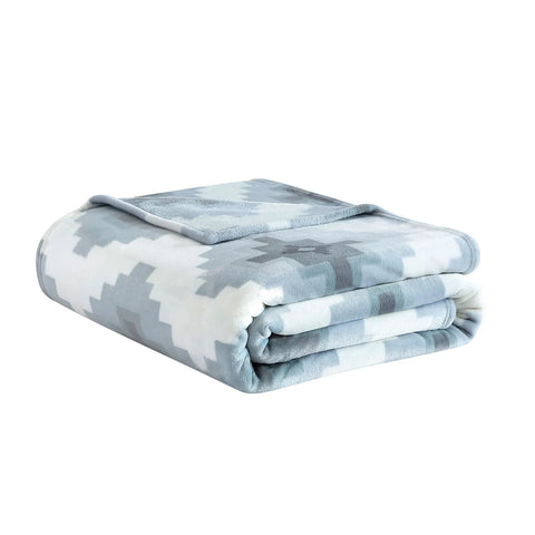 French connection plush throw 60 in x 70 in , 1 unit